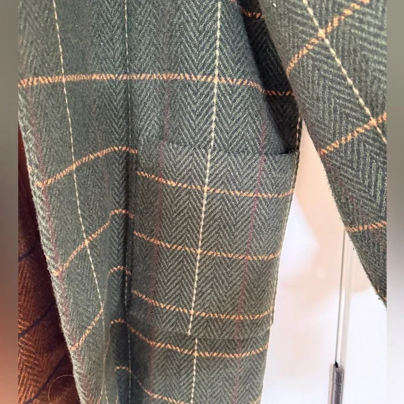 Dressed in Lala OG Scorpio Coat Brown/Green Size 2X/3X - Picture 8 of 11